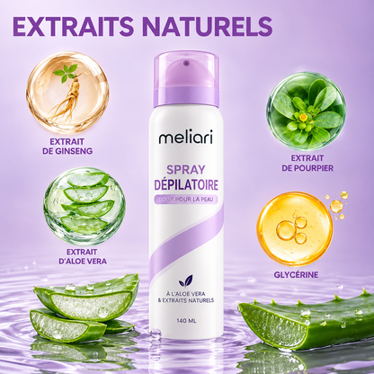 Spray Dépilatoire Meliari – Peau Lisse