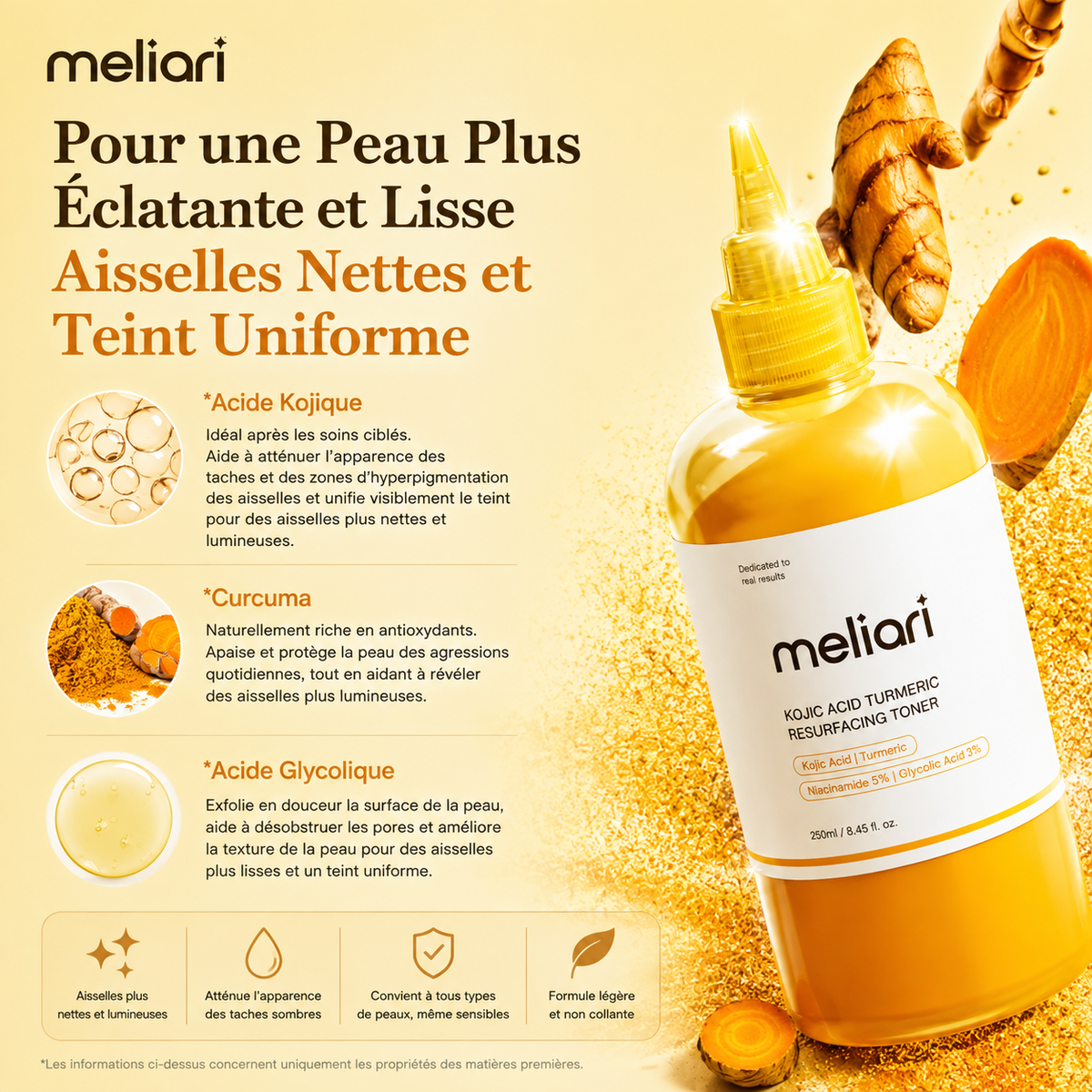 Toner Anti-Taches Aisselles - Meliari™