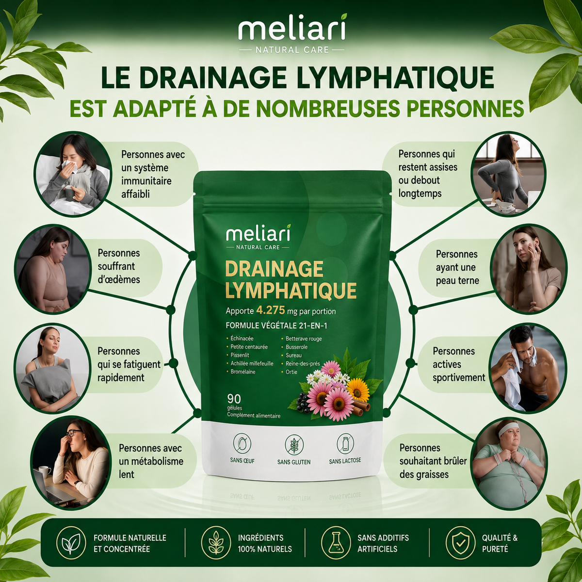 Drainage Lymphatique 21-en-1 – Meliari™