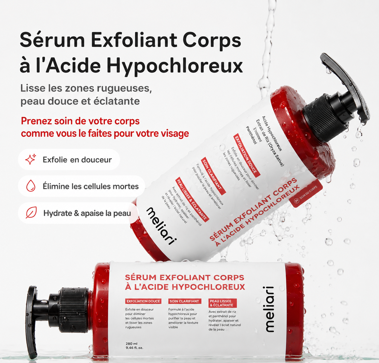 Sérum Exfoliant Corps - Meliari