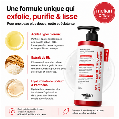 Sérum Exfoliant Corps - Meliari